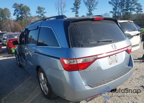 2012 Honda Odyssey Touring/Touring Elite z USA, uszkodzony, nr VIN 5FNRL5H92CB037510